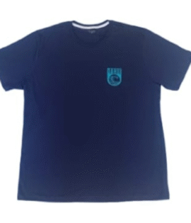Camiseta Da Hui Logo Escudo Azul Marinho