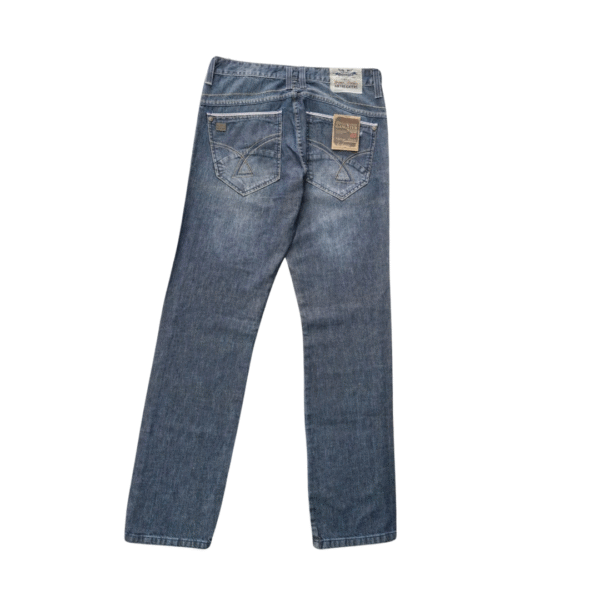 Calça Jeans Gangster Azul Vintage - Imagem 5