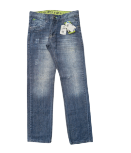 Calça Jeans Gangster Masculina Slim Destroyed