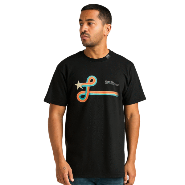 Camiseta LRG Loop Star - Preto