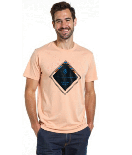 Camiseta Da Hui Pipeline Rosa