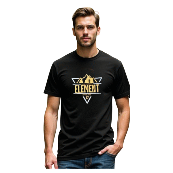 Camiseta Element Mountain 92 – Preta
