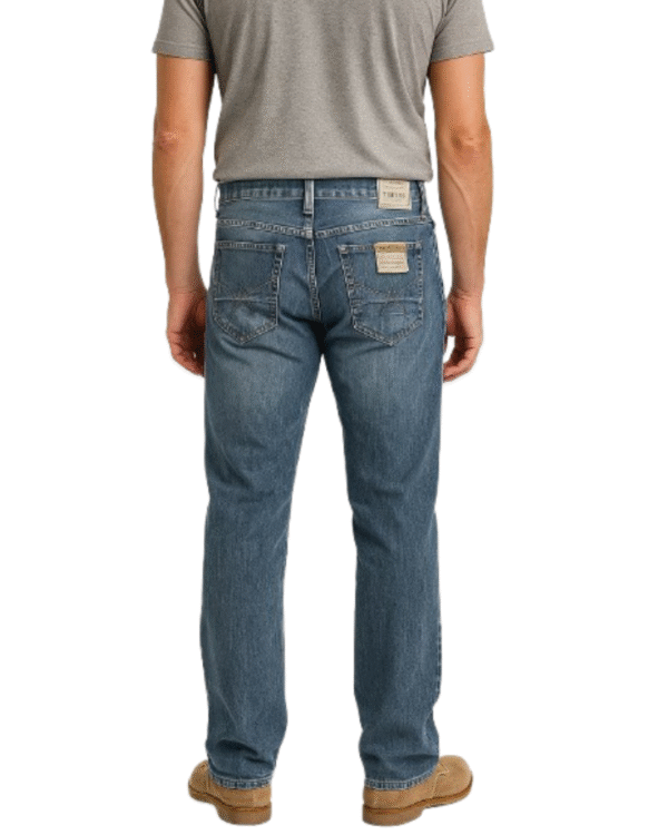 Calça Jeans Gangster Azul Vintage - Imagem 3